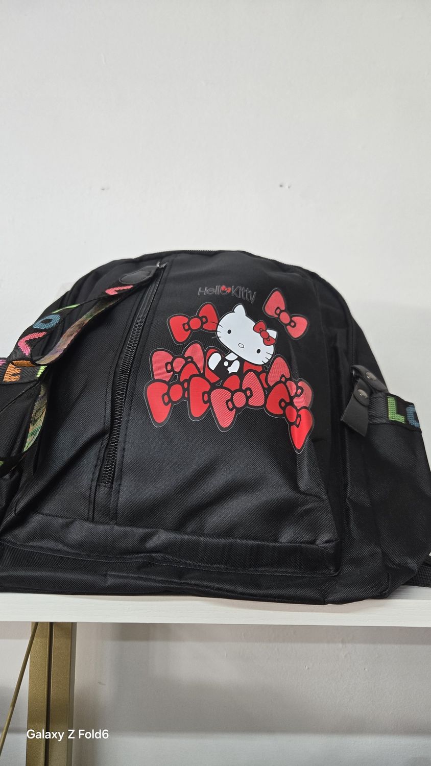 Hello Kitty Blk Book Bag
