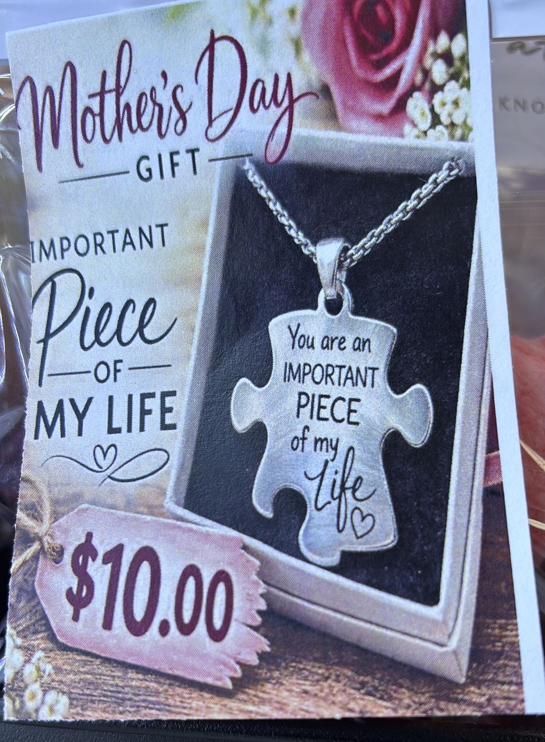Mother’s Day Gift Important Piece