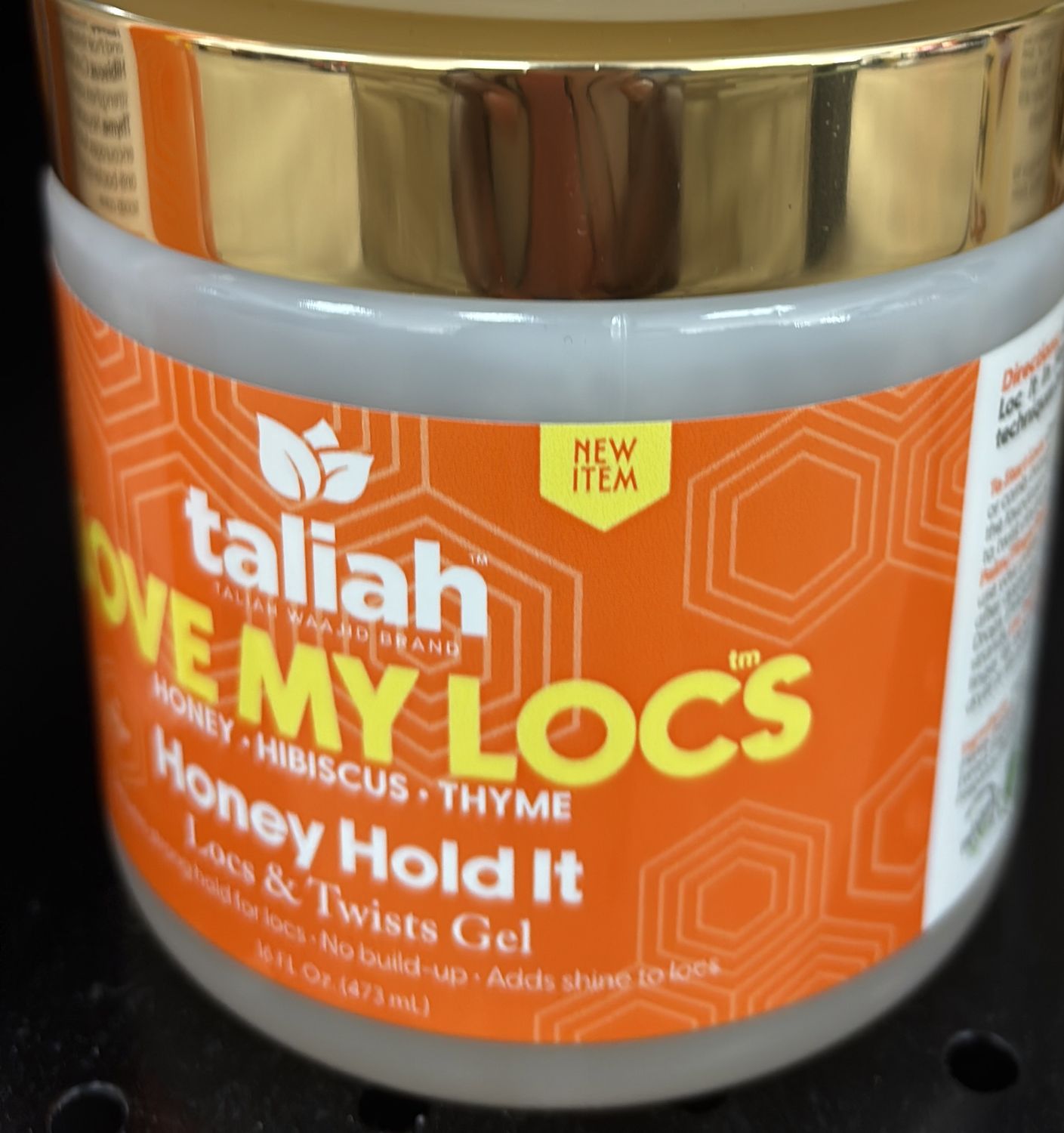 Love My Locs Honey Hold It