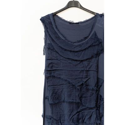Silk Flutter Tank Dress (Knee Lgth)