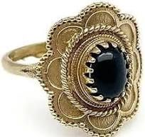 Black Onyx ring - ADJ