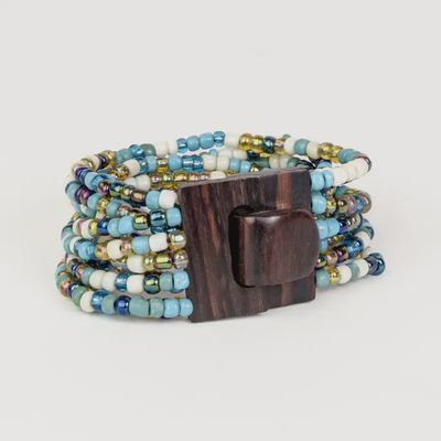 Wood Buckle Bracelet