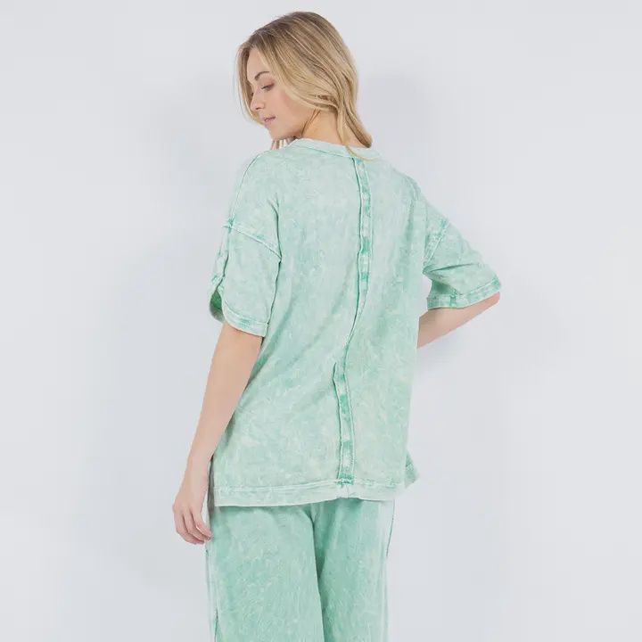 Mint, ITEM: TULIP TOP, Size: S