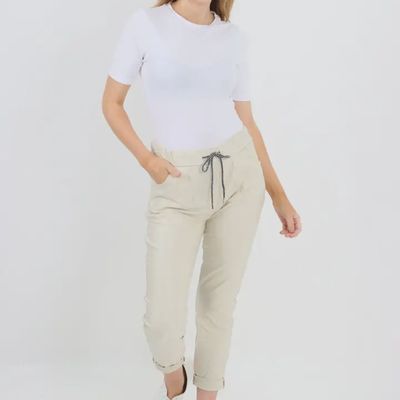 Vegan Leather Italian Pant