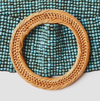 Beaded Glass Belt