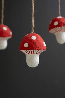 Mushroom Ornament