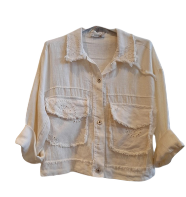 Annabella Jacket Linen O/S