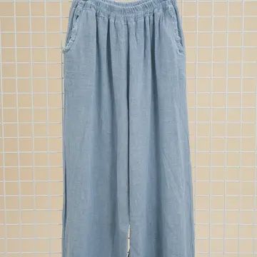 PLUS Linen/Cotton Pant O/S