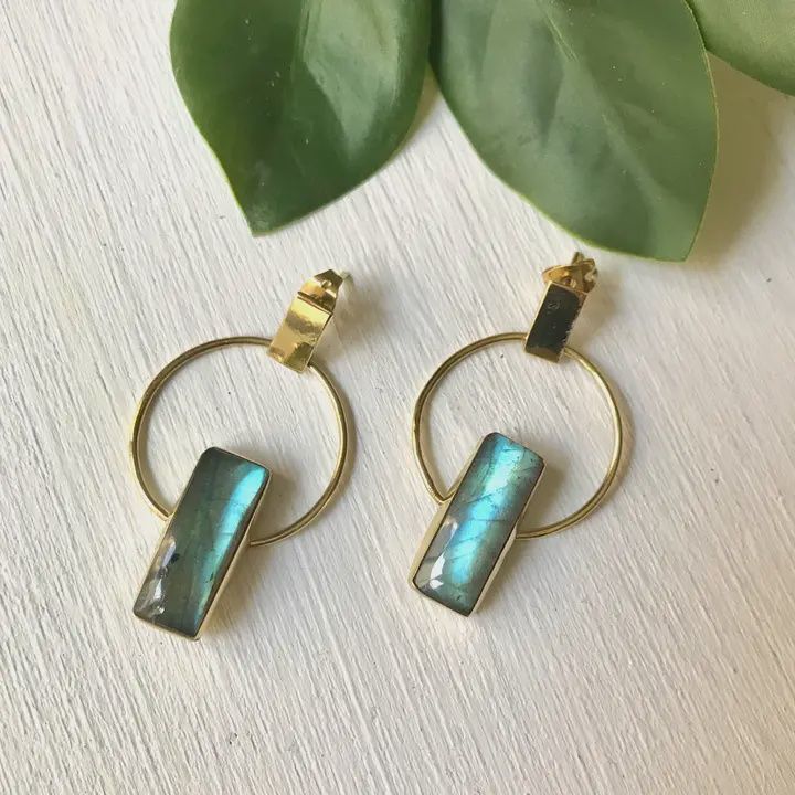 Labradorite Stud E