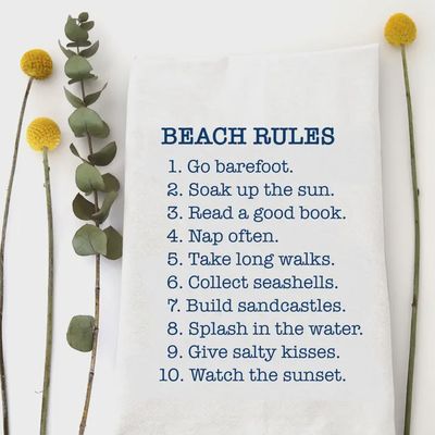 White Tea Towel