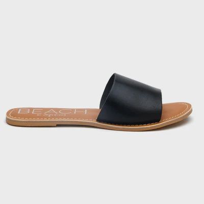 CABANA SANDAL, Colour: BLACK, Size: 6