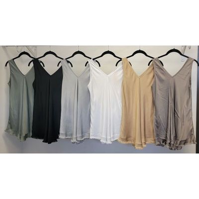 7052 Satin Tank O/S