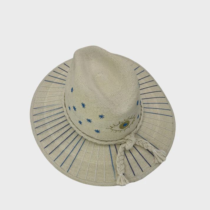 Chisme Handmade Hat, ICON: EVIL EYE HAT