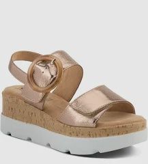 Abarah Bronze Sandal, Size: 37/7