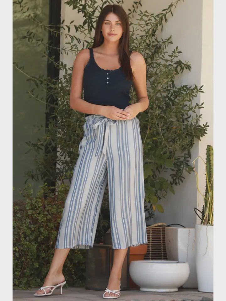 Cropped Nauti Stripe