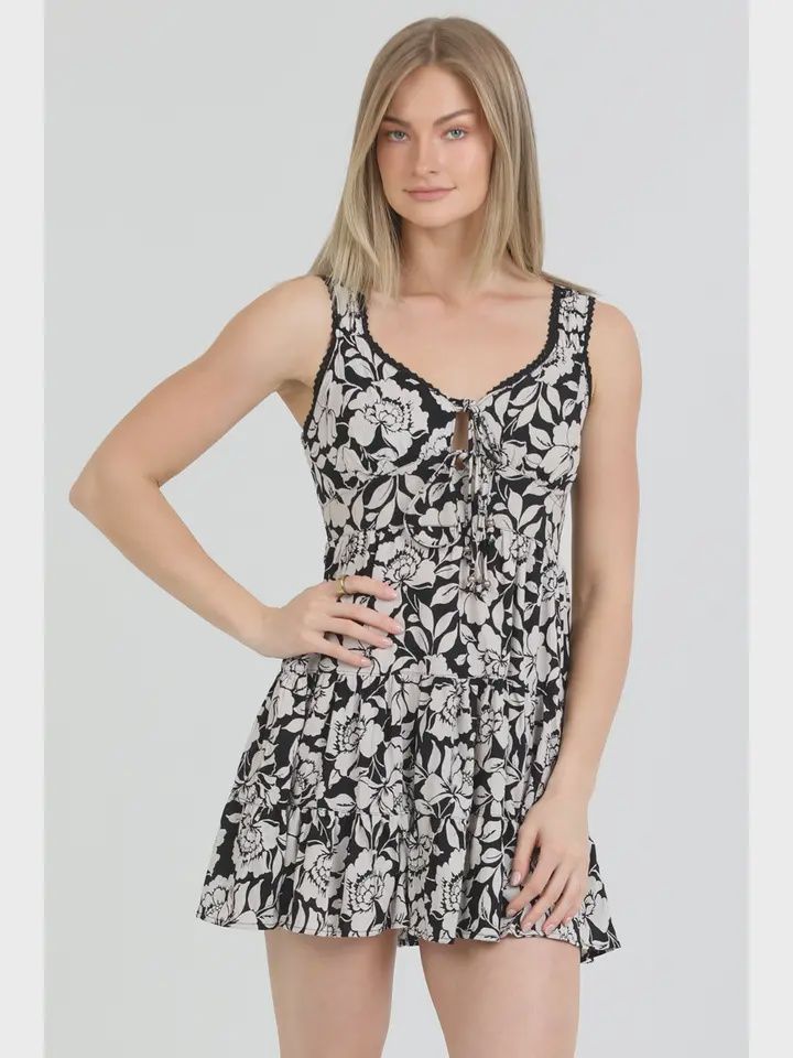 Stacia Floral Dress, Size: S