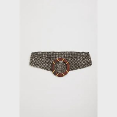 Beaded Glass Belt