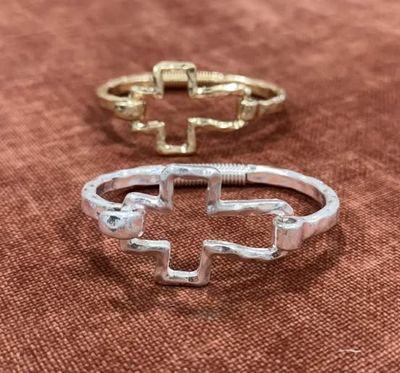 Open Cross Bracelet