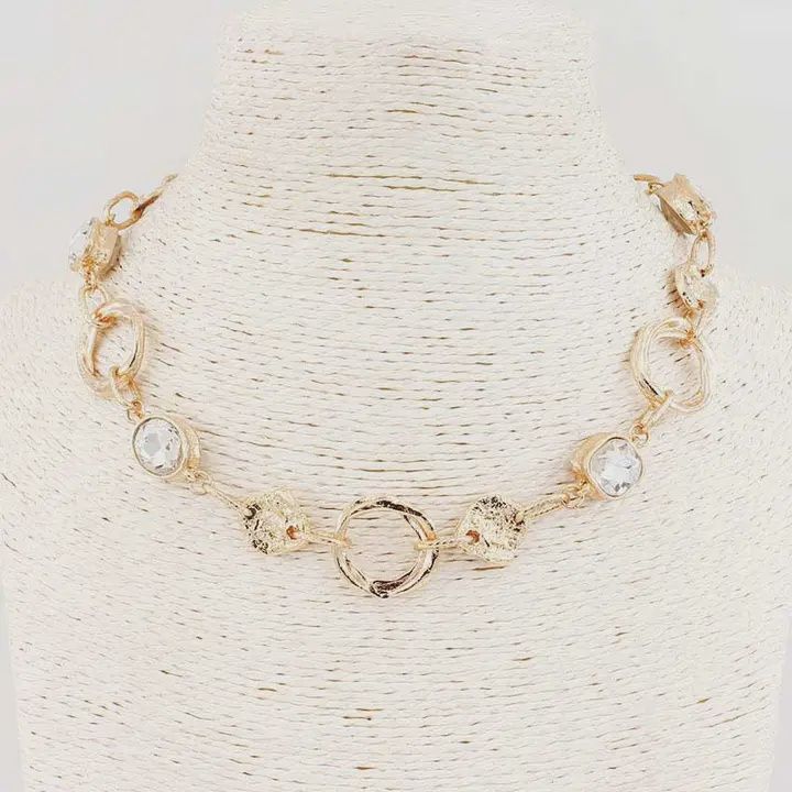Wire Wrapped Crystal, ITEM: NECKLACE