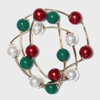 Set of 3 Sphere Bracelet