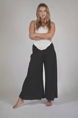 Aja Double Cotton Gauze Pants