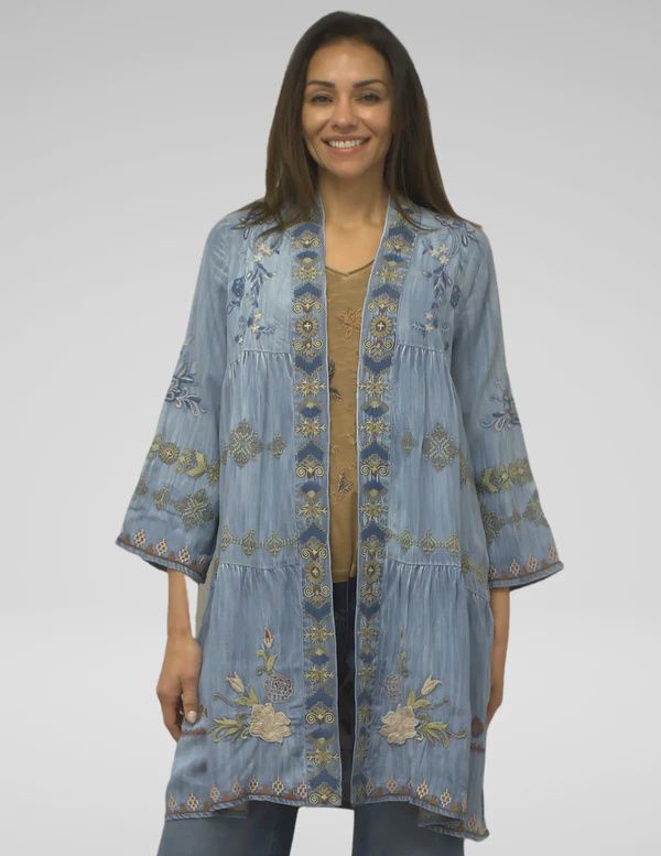 CALISTA EMBROIDERED JACKET, Size: S