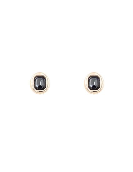 Zad Black Diamond Earring