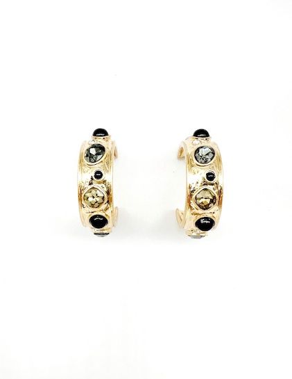 Rumi Black Diamond Earring