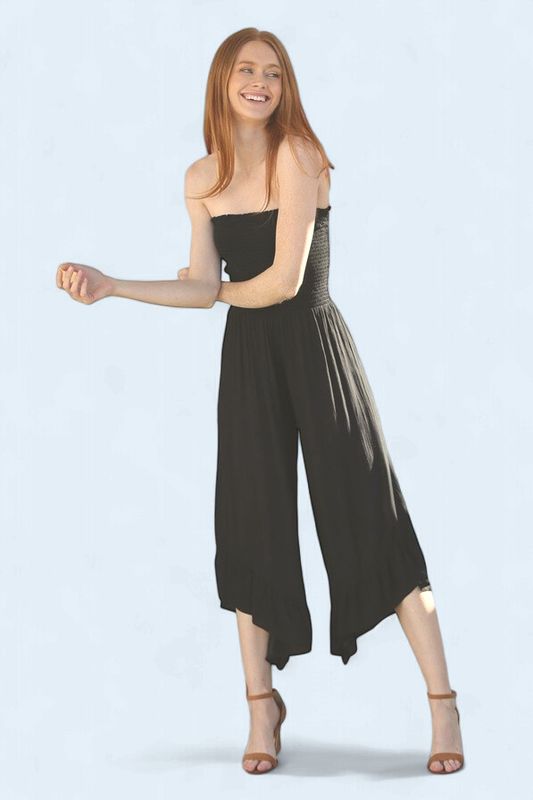 Smocked Jumpsuit
