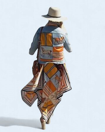 Stacy Bradley Scarf Dress O/S