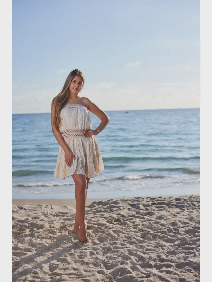 Golden Sun Dress, Size: S/M