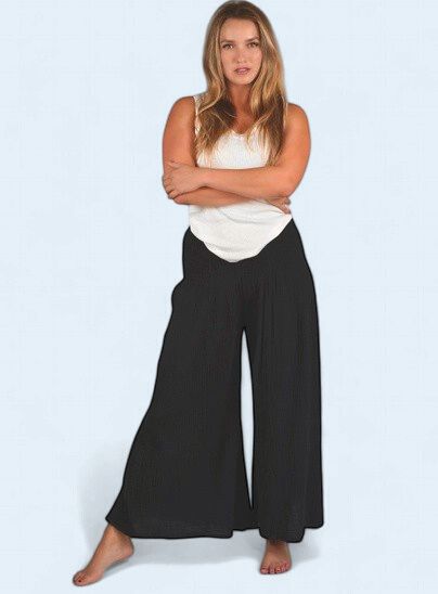 Aja Double Cotton Gauze Pants