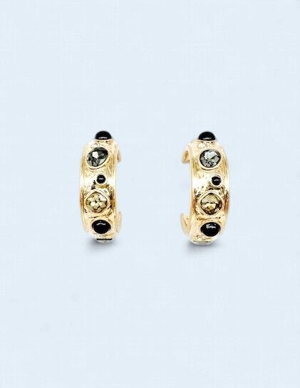 Rumi Black Diamond Earring