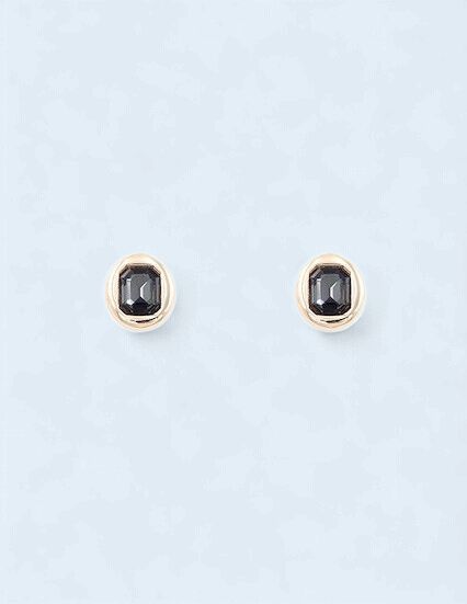 Zad Black Diamond Earring