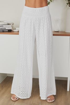 Eyelet Pant