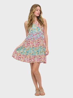 Floral Bloom Swing Dress