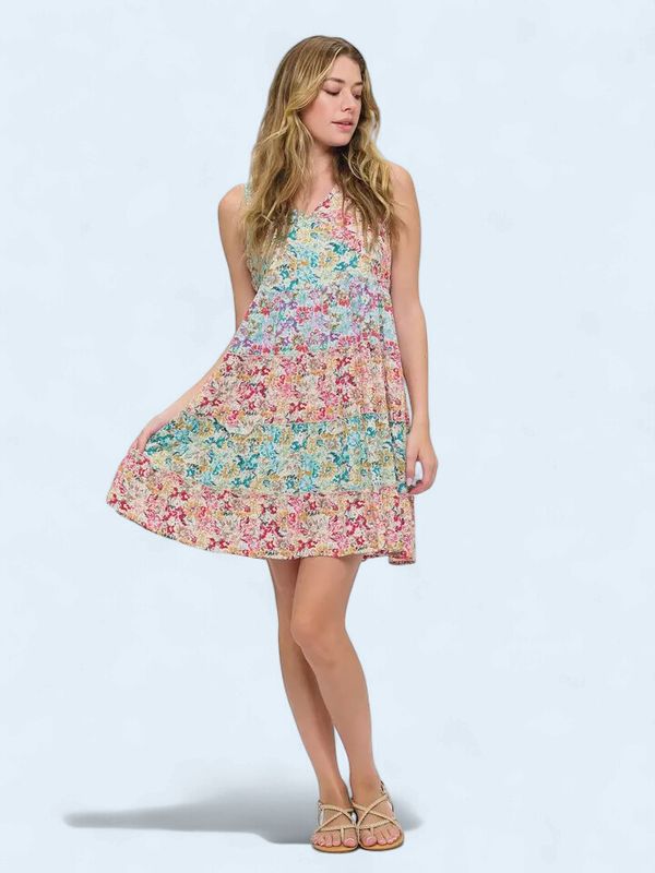 Floral Bloom Swing Dress