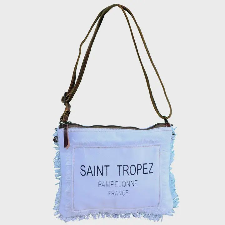 Saint Tropez Bag, Colour: WHITE