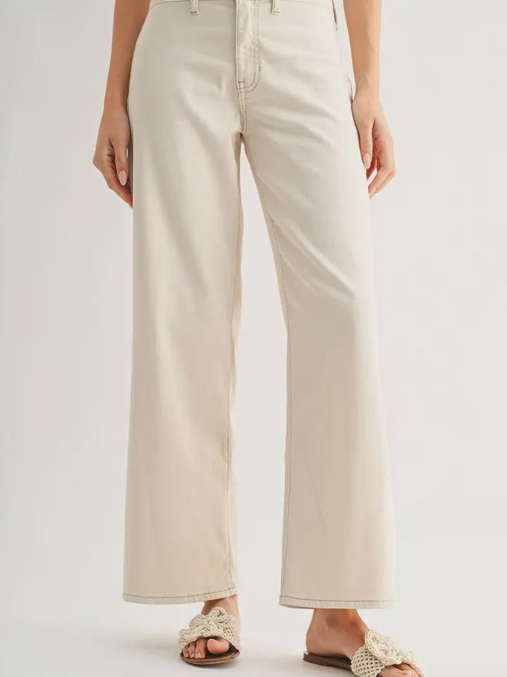 Stretch Twill Trouser Almond, Size: 25