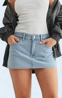 Denim Skort (Light)