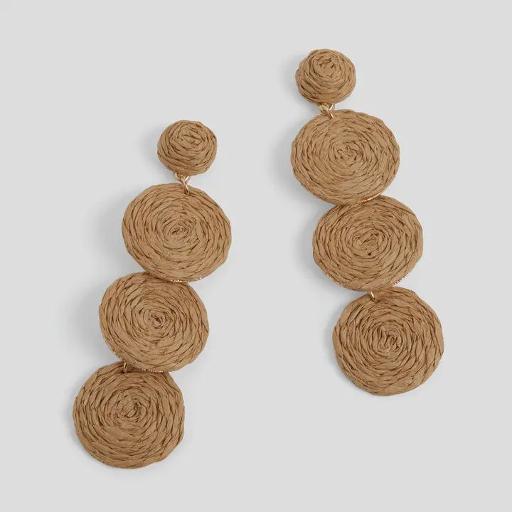 Raffia Drop Earring