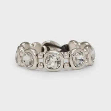 Pewter &amp; Crystal Bracelet