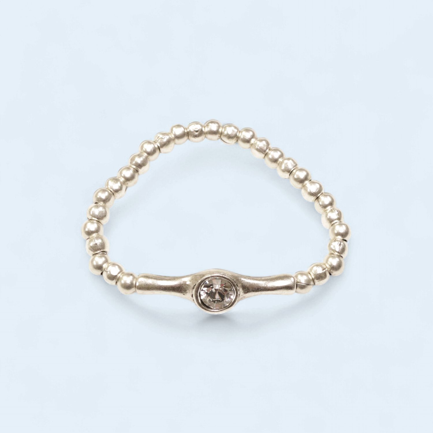Pewter Stretch Bracelet