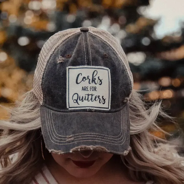 Vintage Cap, ITEM: QUITTERS