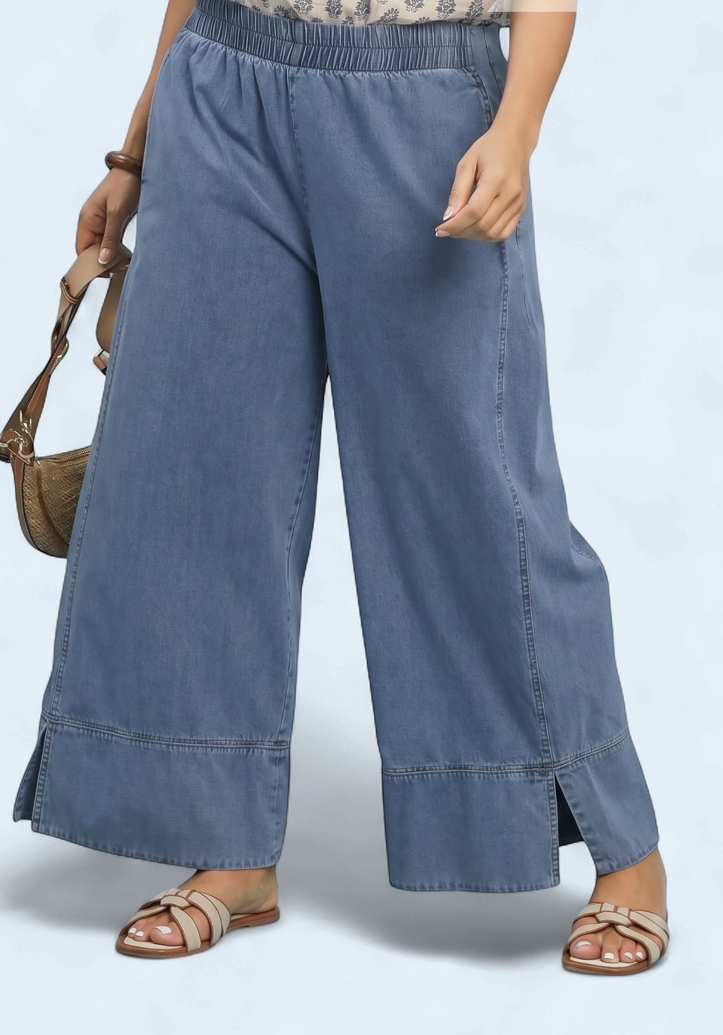 Wide Leg Denim, Size: XL