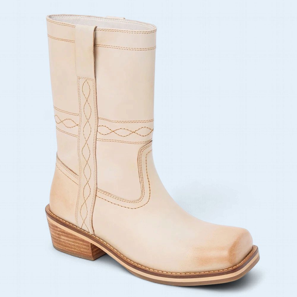 JACKSON NATURAL LEATHER BOOT JACKSON NATURAL LEATHER BOOT, Size: 6