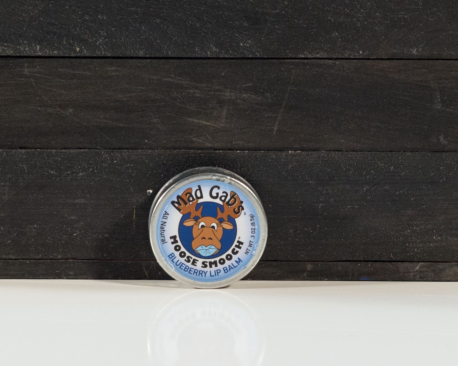 Smooch Tin Lip Balm, Scent: Blueberry Moose