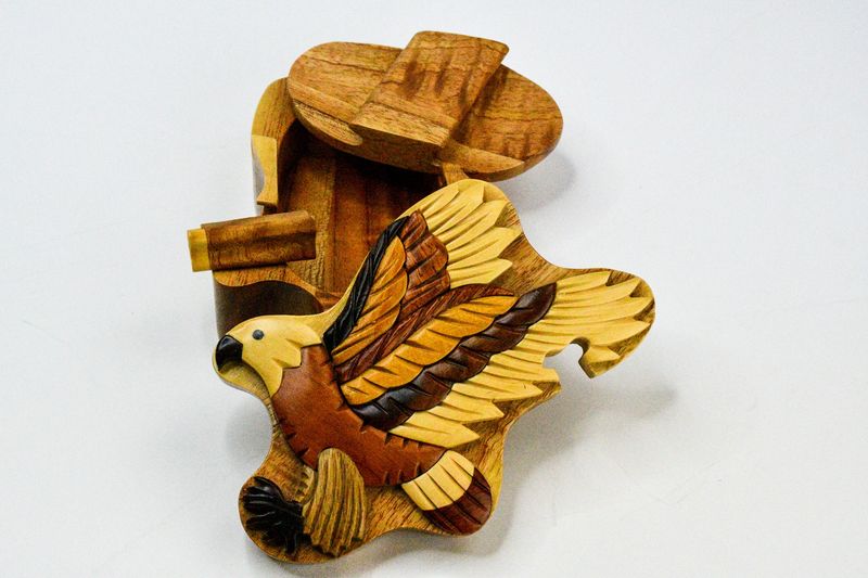 Wooden Puzzle Boxes