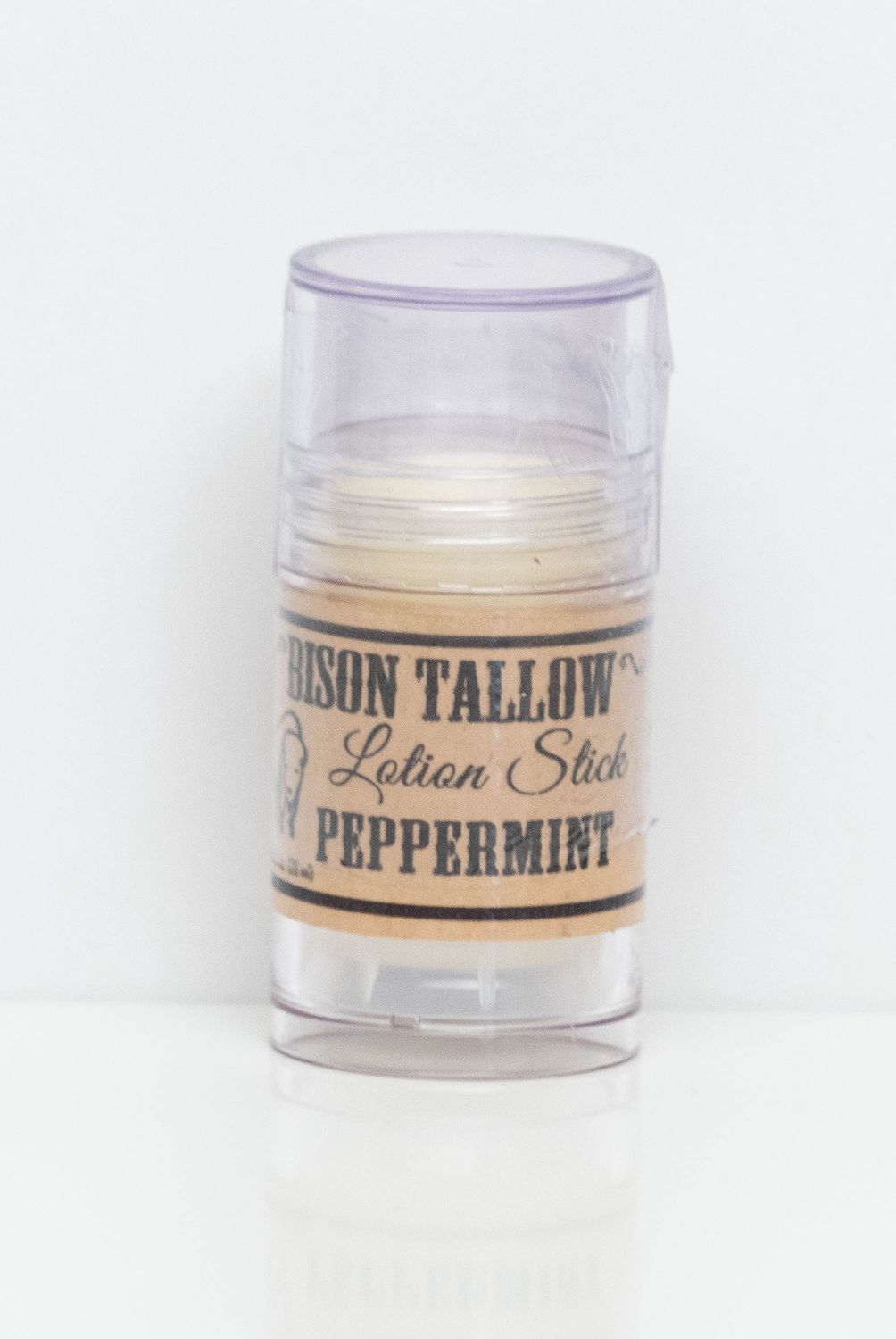 Bison Tallow Lotions, Scent: Peppermint Lotion Stick