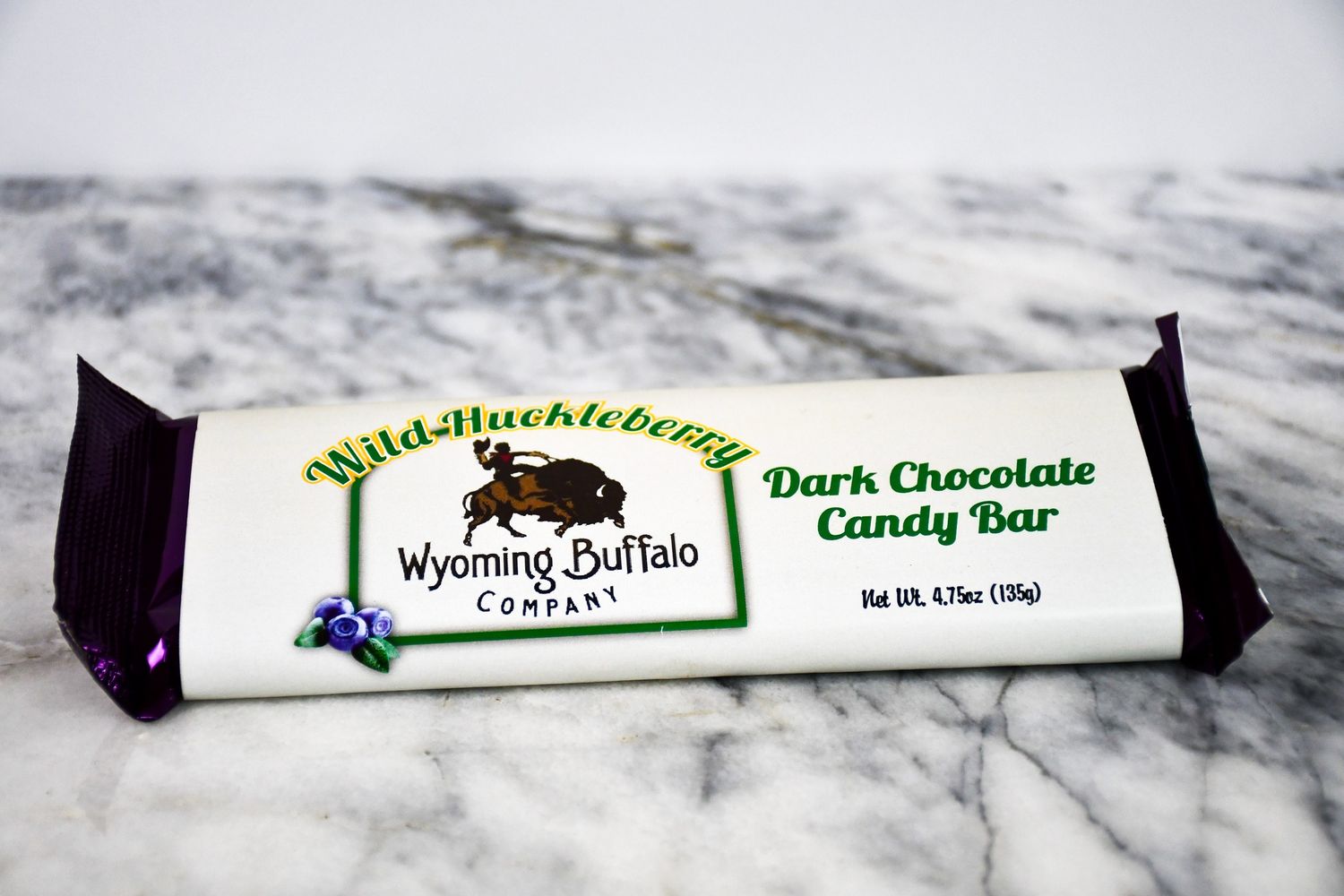 Candy Bars, Flavor: Huckleberry Dark Chocolate